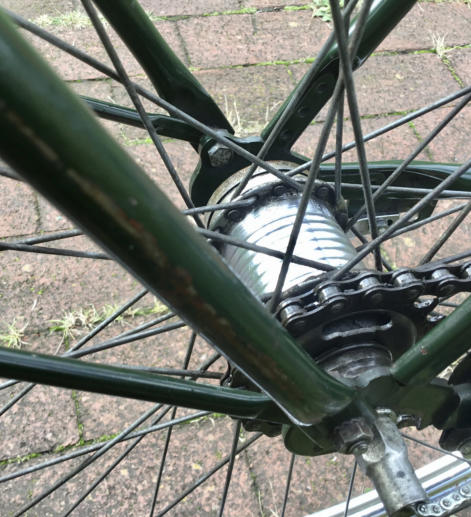 Die hier verbaute Sachs Torpedo 3-Gang war ein Bestseller