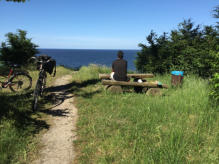 Kaum ein Weg, den das Fahrrad nicht "findet"