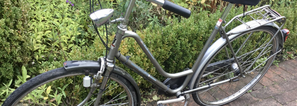 Ein Sparta Hollandrad mit Sachs Pentasport 5-Gang Nabenschaltung